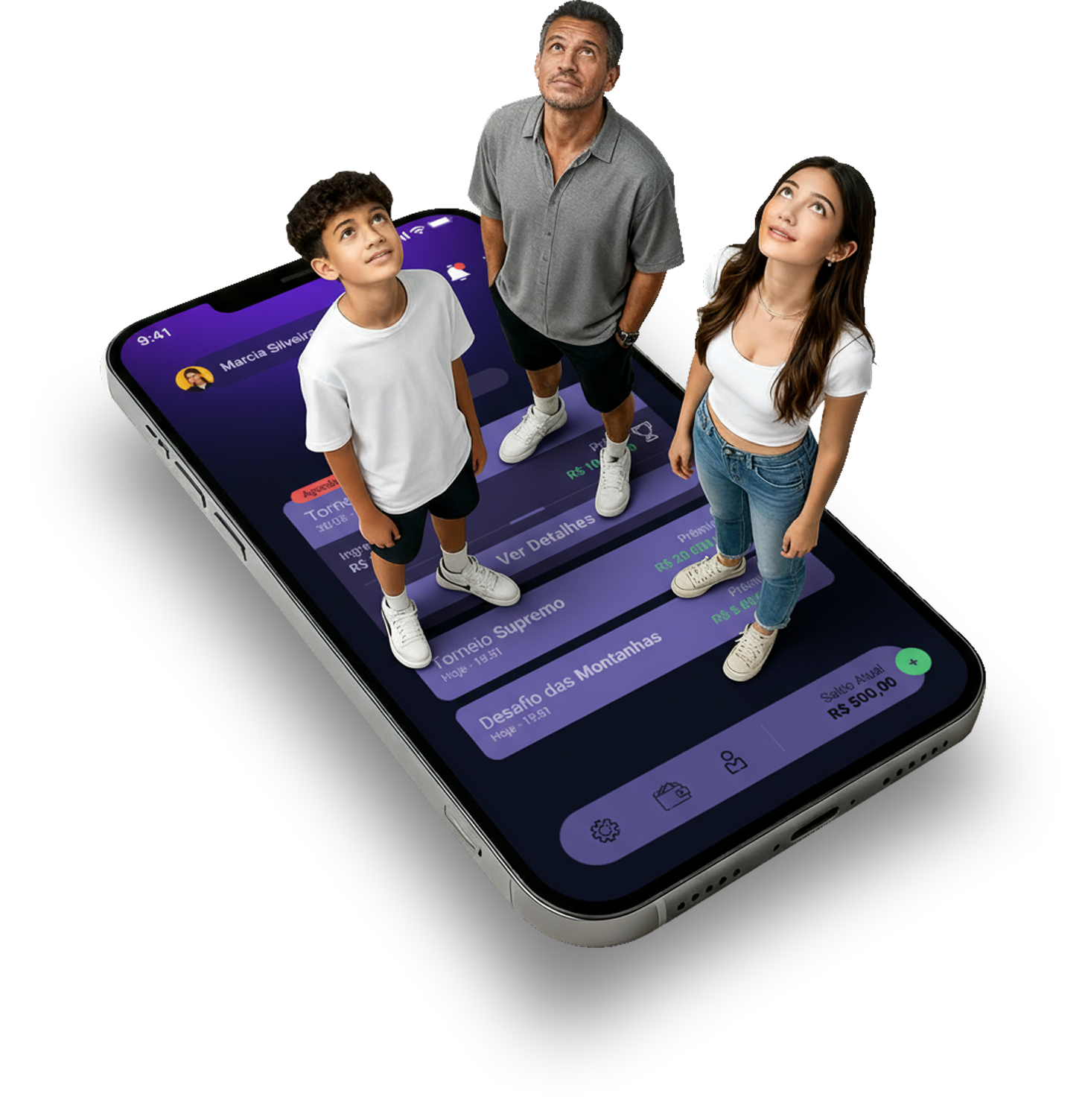 Imagem telefone na seção Premiação